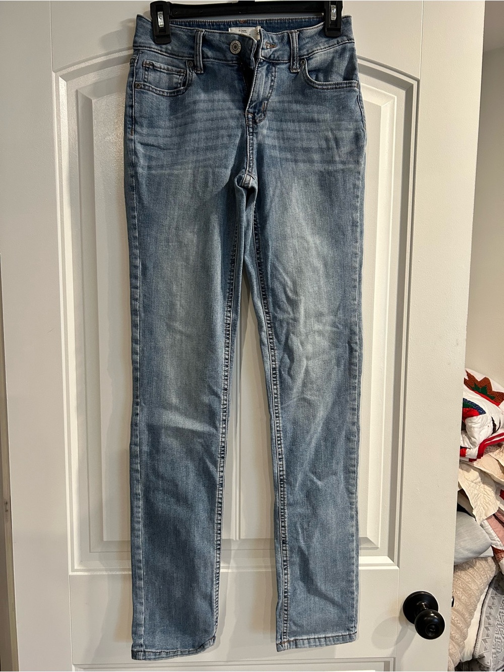 Maurices Light Blue Skinny Jeans - Faded Wash